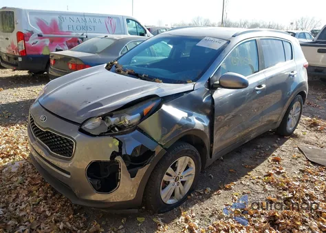 2018 Kia Sportage Lx из США, поврежденный, VIN KNDPM3ACXJ7354520